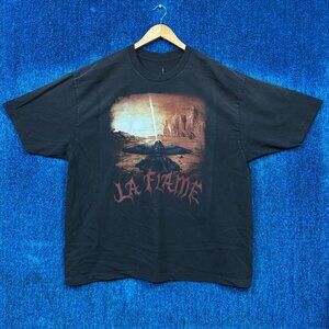 Travis Scott Cactus Jack Coachella “La Flame” Graphic T-Shirt Size XXL